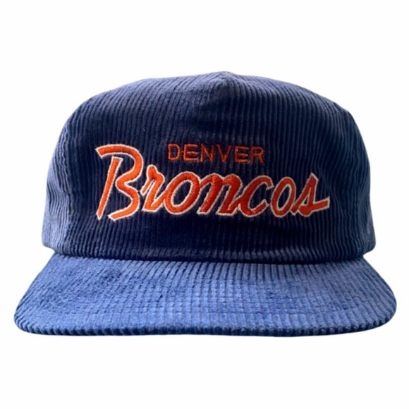 Sports Specialties Other - Vintage Denver Broncos The Cord Hat Cap NFL vtg
